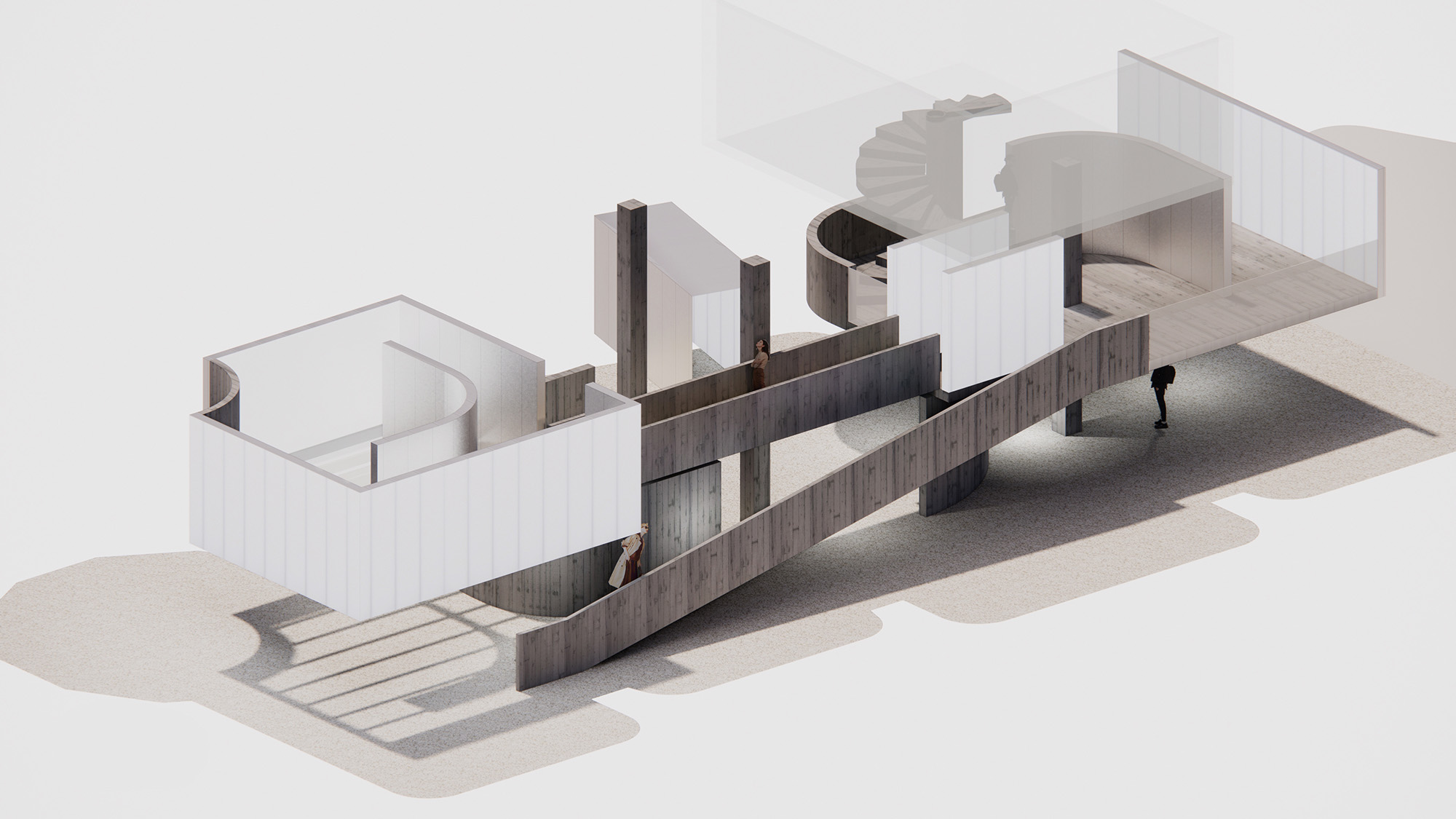 商業空間設計,多功能空間設計,集合店設計,多業態商業空間設計,咖啡店設計,文創空間設計,商業空間,城市商業更新一個立體文創市集,BloomDesign綻放設計