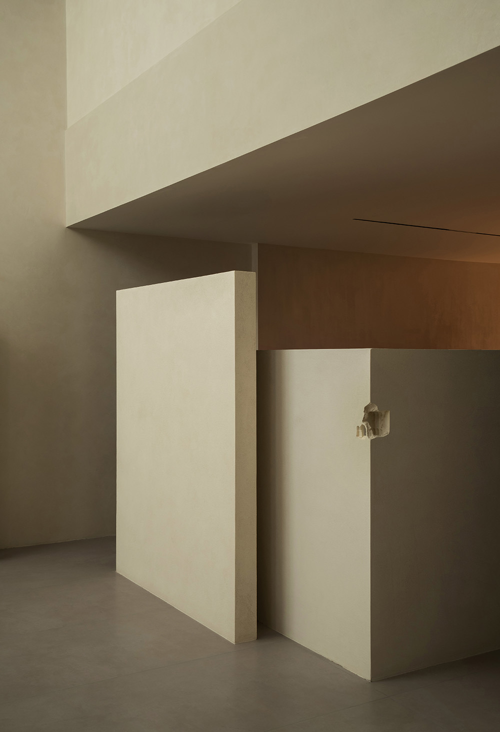 展廳設計,展廳設計案例,展廳設計方案,塗料展廳設計,材料展廳設計,建材展廳設計,江蘇鎮江,時光ARD藝術展廳,原話建築設計