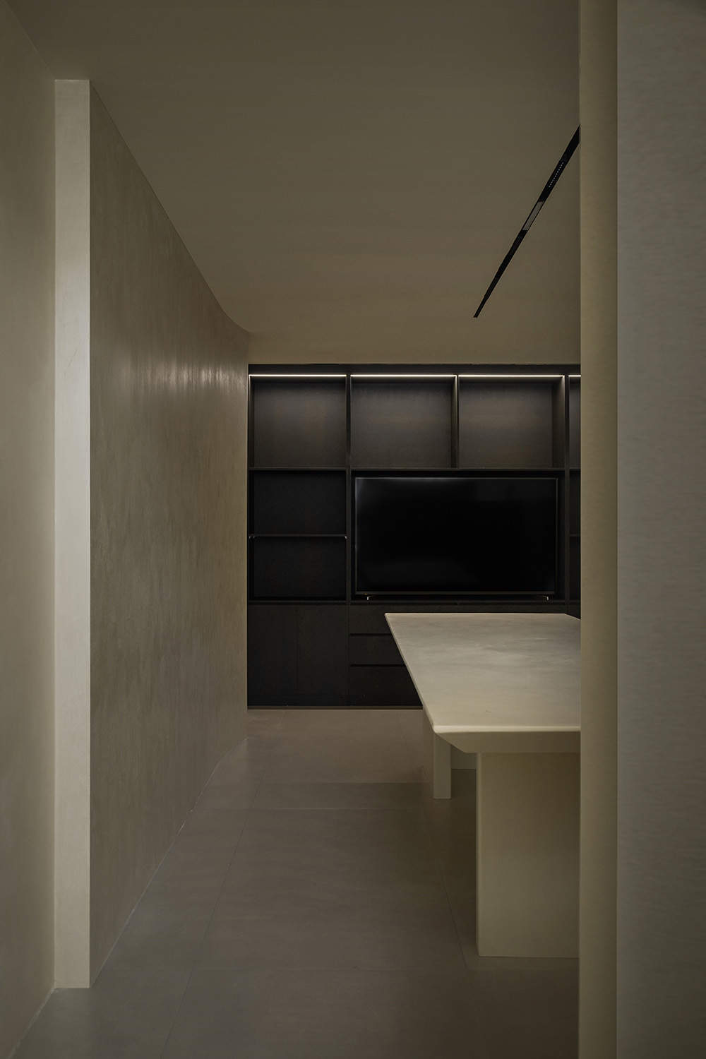 展廳設計,展廳設計案例,展廳設計方案,塗料展廳設計,材料展廳設計,建材展廳設計,江蘇鎮江,時光ARD藝術展廳,原話建築設計