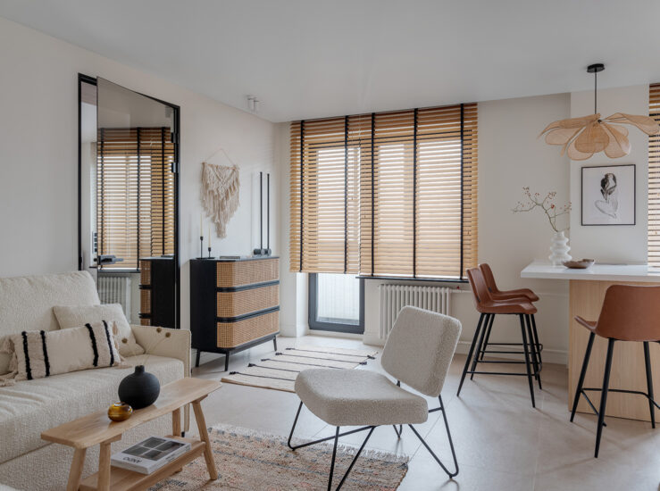 Serge Makhov | 50㎡，溫馨與舒適小公寓，原木色才是標配！