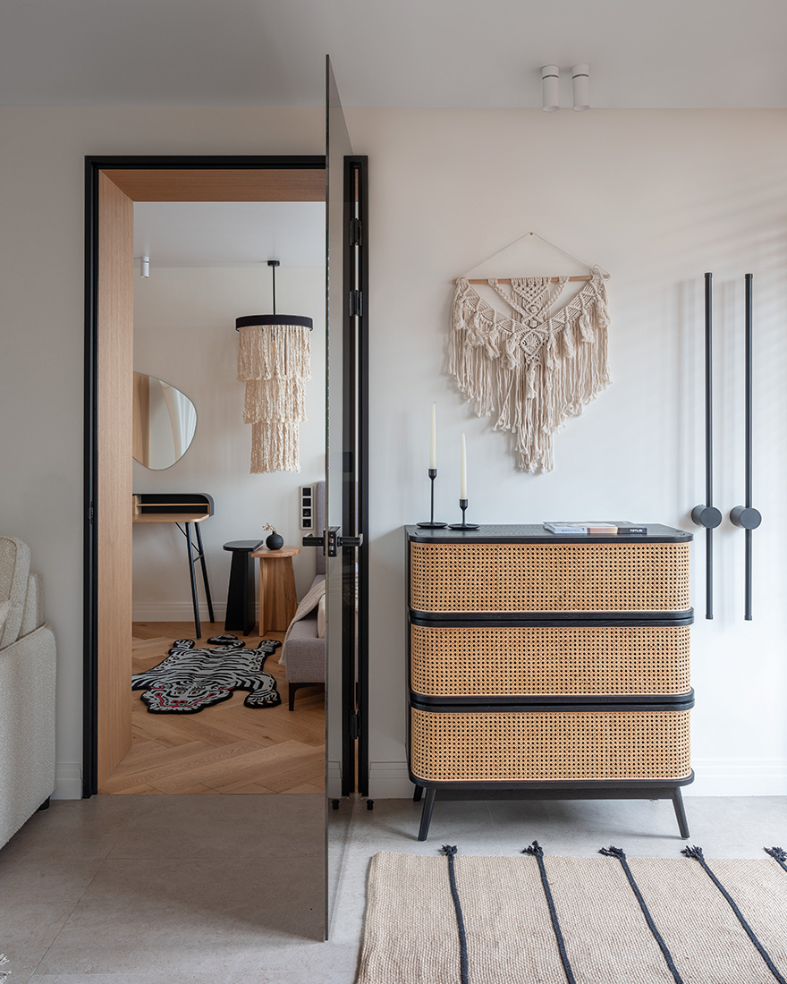 Serge Makhov,公寓設計案例,公寓設計方案,公寓改造,原木色,50㎡,小戶型設計