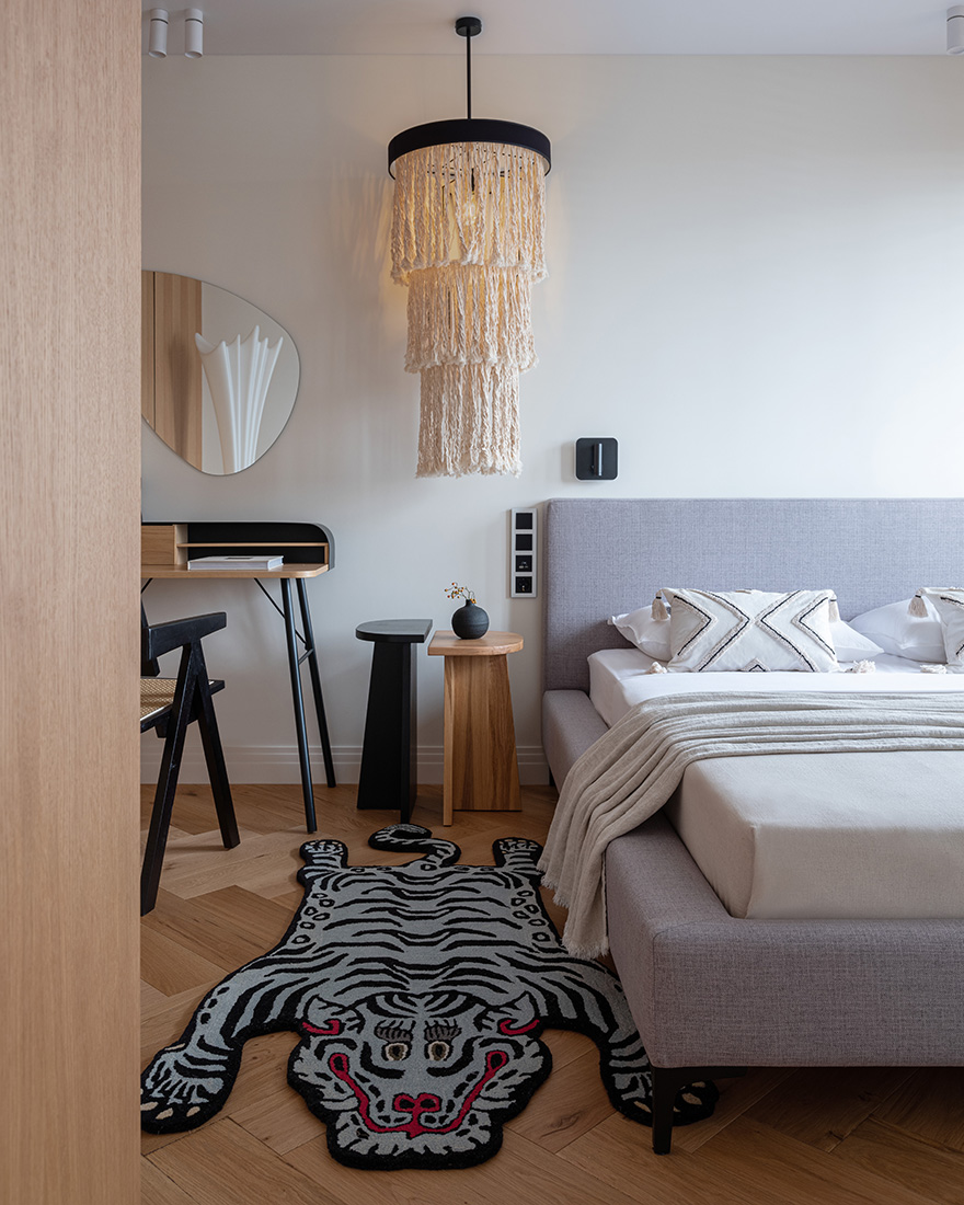 Serge Makhov,公寓設計案例,公寓設計方案,公寓改造,原木色,50㎡,小戶型設計