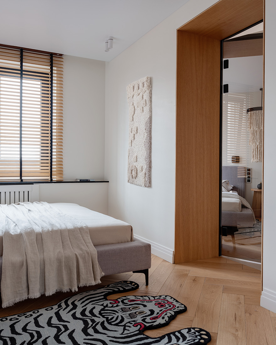 Serge Makhov,公寓設計案例,公寓設計方案,公寓改造,原木色,50㎡,小戶型設計