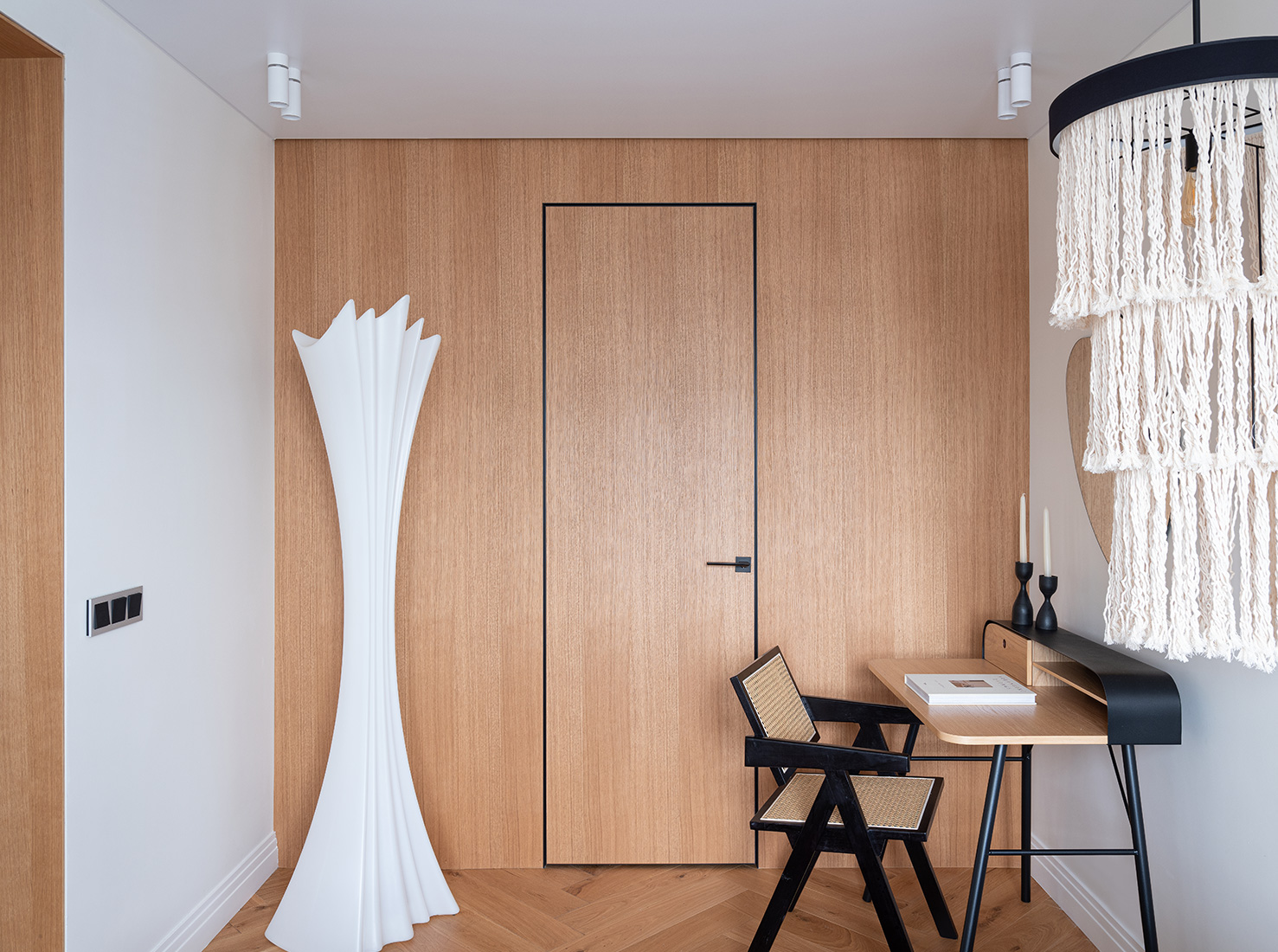 Serge Makhov,公寓設計案例,公寓設計方案,公寓改造,原木色,50㎡,小戶型設計