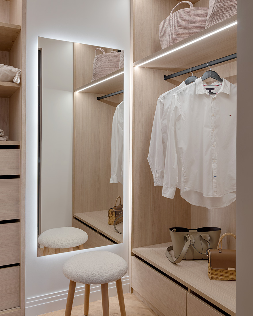 Serge Makhov,公寓設計案例,公寓設計方案,公寓改造,原木色,50㎡,小戶型設計