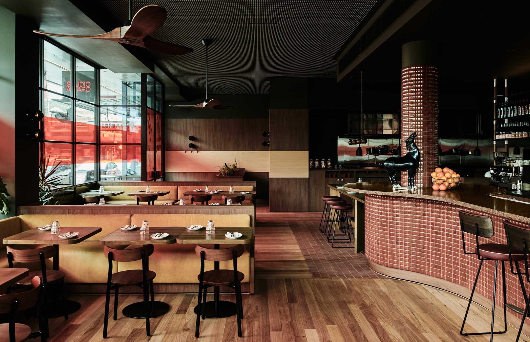 餐廳設計,休閑餐廳設計,餐廳裝修,餐廳設計案例,餐廳設計方案,酒吧餐廳,Bergman & Co,Studio Amaro,酒吧餐廳,墨爾本