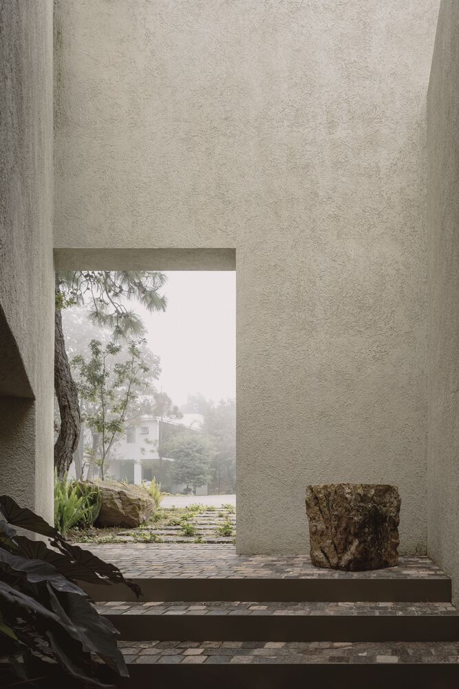 別墅設計,COA Arquitectos,別墅設計案例,別墅設計方案,別墅裝修,墨西哥,475㎡,中性色,極簡主義