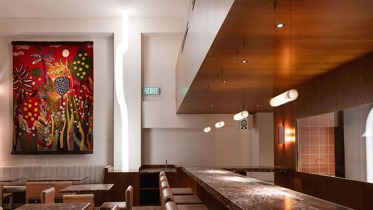 餐廳設計,休閑餐廳設計,餐廳裝修,餐廳設計案例,餐廳設計方案,酒吧餐廳,Eleni Petaloti,Gallina,酒吧餐廳,希臘,雅典衛城,高級餐廳,西餐廳