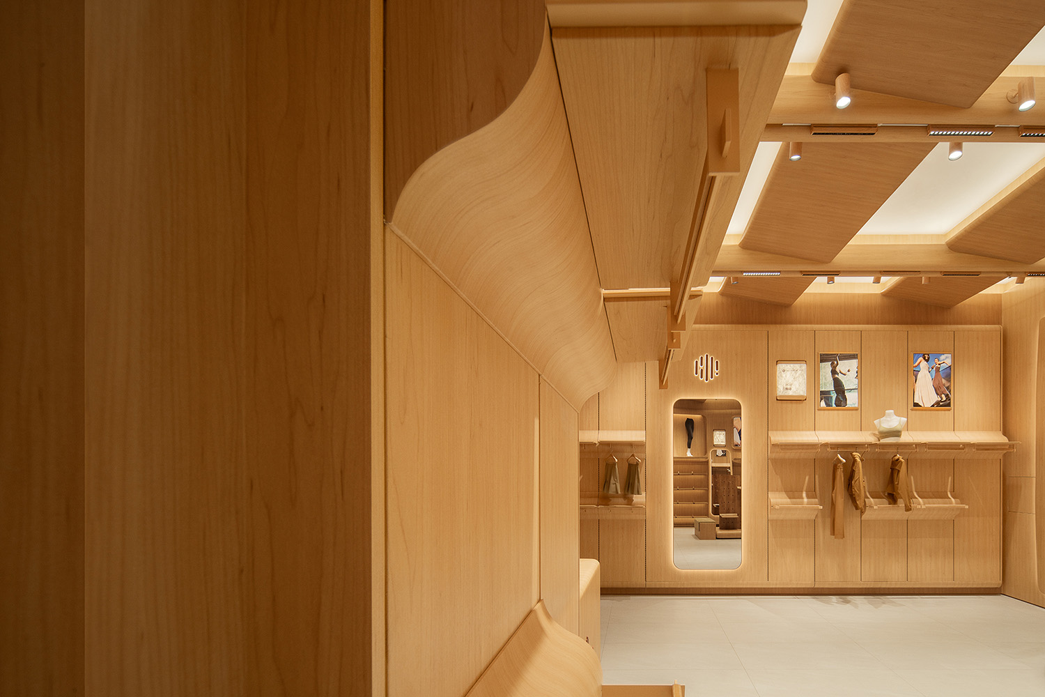 服裝店設計,零售店設計,戶外服裝零售店,服裝店設計案例,服裝店設計方案,NEIWAI ACTIVE模塊化設計重構運動品牌空間形象,NEIWAI ACTIVE,尚洋藝術,北京,成都