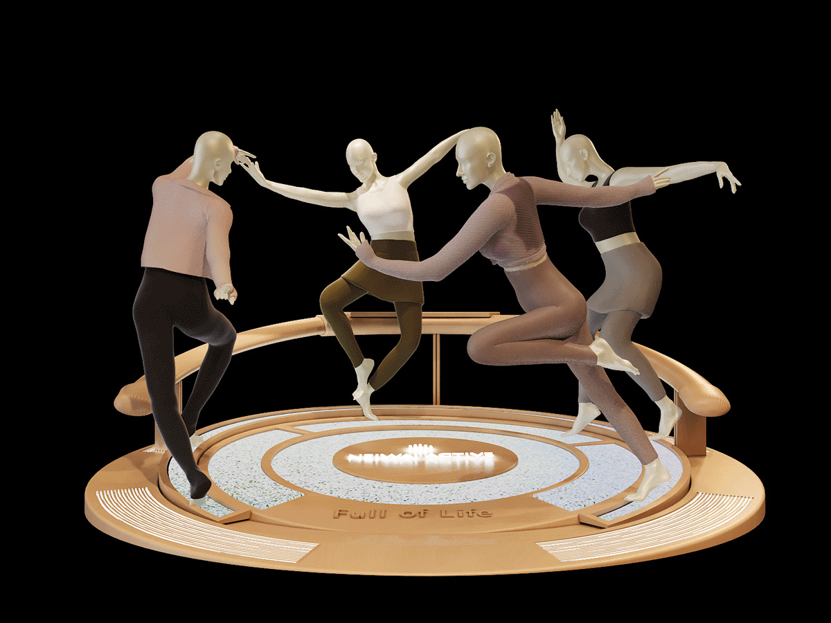 服裝店設計,零售店設計,戶外服裝零售店,服裝店設計案例,服裝店設計方案,NEIWAI ACTIVE模塊化設計重構運動品牌空間形象,NEIWAI ACTIVE,尚洋藝術,北京,成都