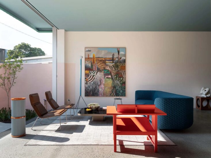 Plus Minus Design | 藝術範兒，悉尼帕丁頓庭院別墅