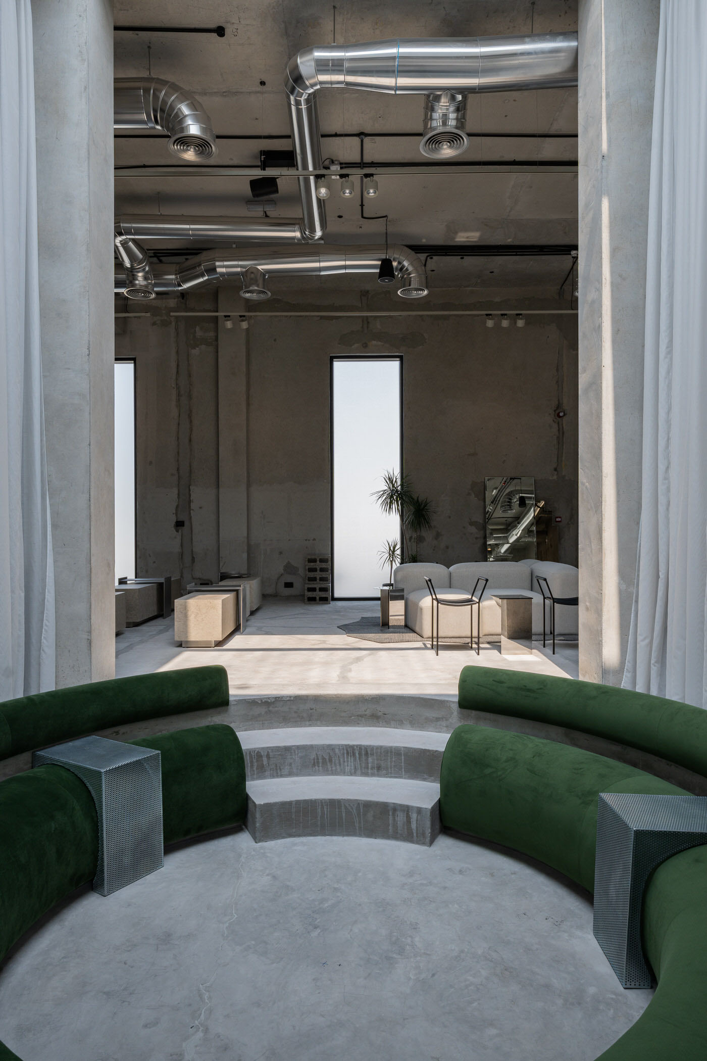 咖啡店設計,咖啡店設計案例,咖啡店設計方案,shell+core,迪拜,咖啡店裝修,Koncrete,咖啡館,複合空間