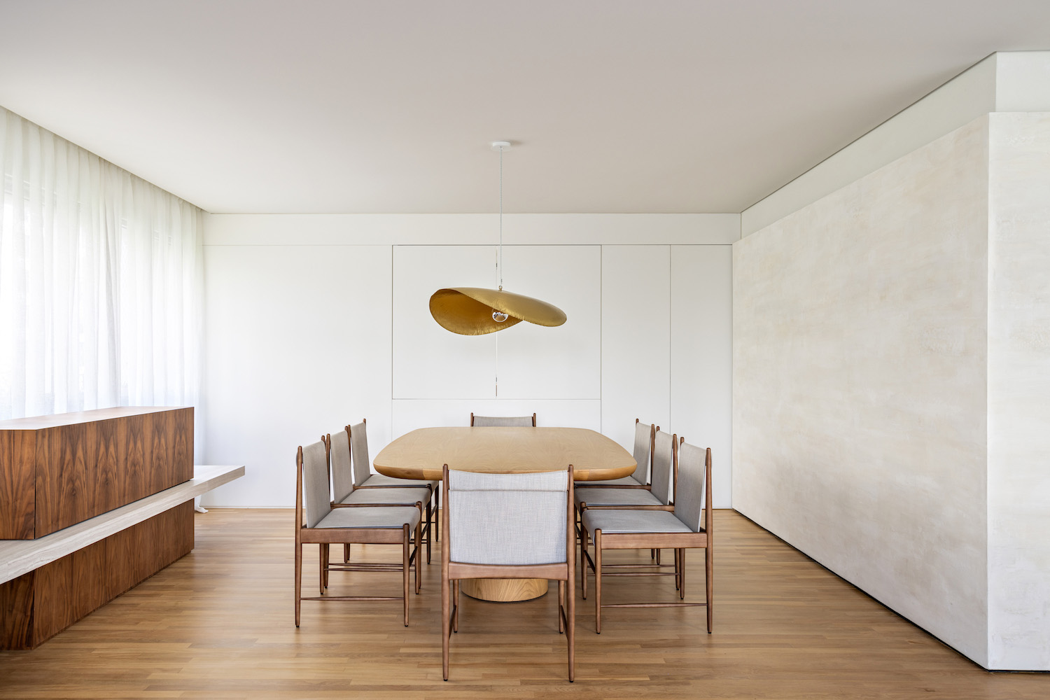 ARCHITECTS OFFICE,巴西,公寓設計案例,公寓設計,聖保羅,公寓裝修效果圖,極簡主義,大平層