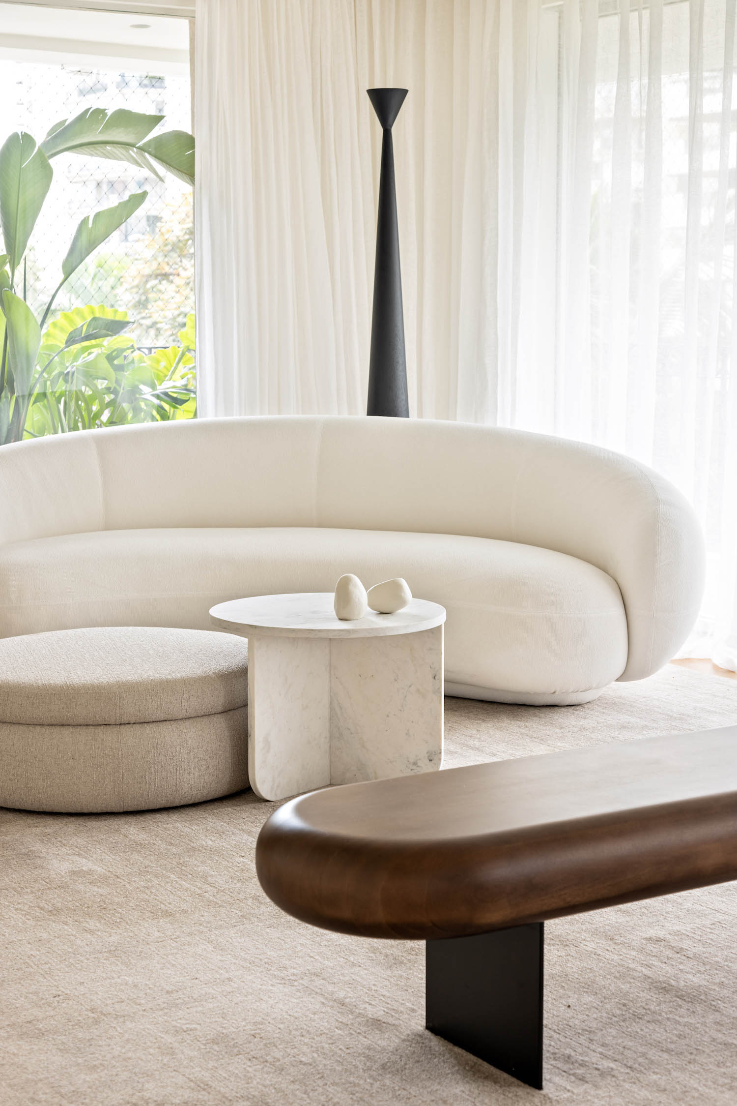 ARCHITECTS OFFICE,巴西,公寓設計案例,公寓設計,聖保羅,公寓裝修效果圖,極簡主義,大平層