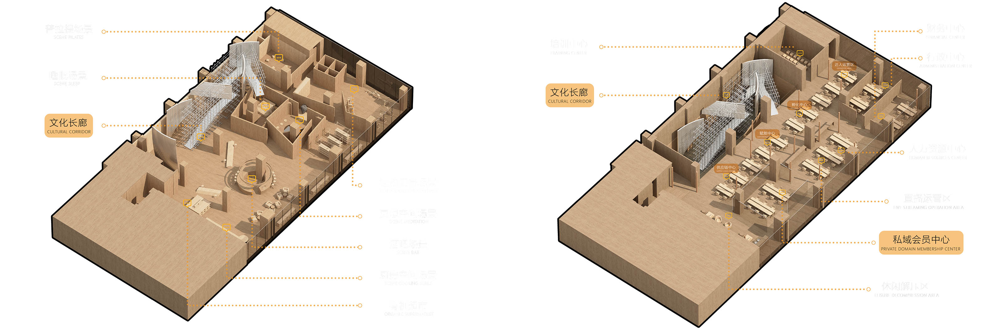 直播空間設計,辦公室設計,展廳設計,場景直播間,創意辦公室設計,直播基地設計,直播辦公室設計案例,北京,北京同仁堂健康直播基地,WUUX無象空間/王永