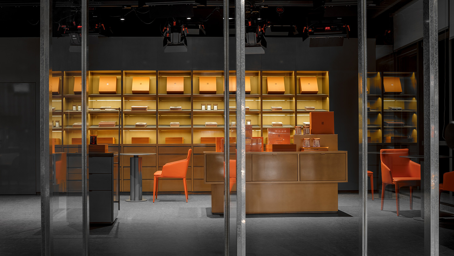 直播空間設計,辦公室設計,展廳設計,場景直播間,創意辦公室設計,直播基地設計,直播辦公室設計案例,北京,北京同仁堂健康直播基地,WUUX無象空間/王永