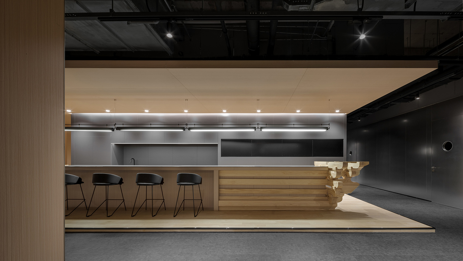 直播空間設計,辦公室設計,展廳設計,場景直播間,創意辦公室設計,直播基地設計,直播辦公室設計案例,北京,北京同仁堂健康直播基地,WUUX無象空間/王永