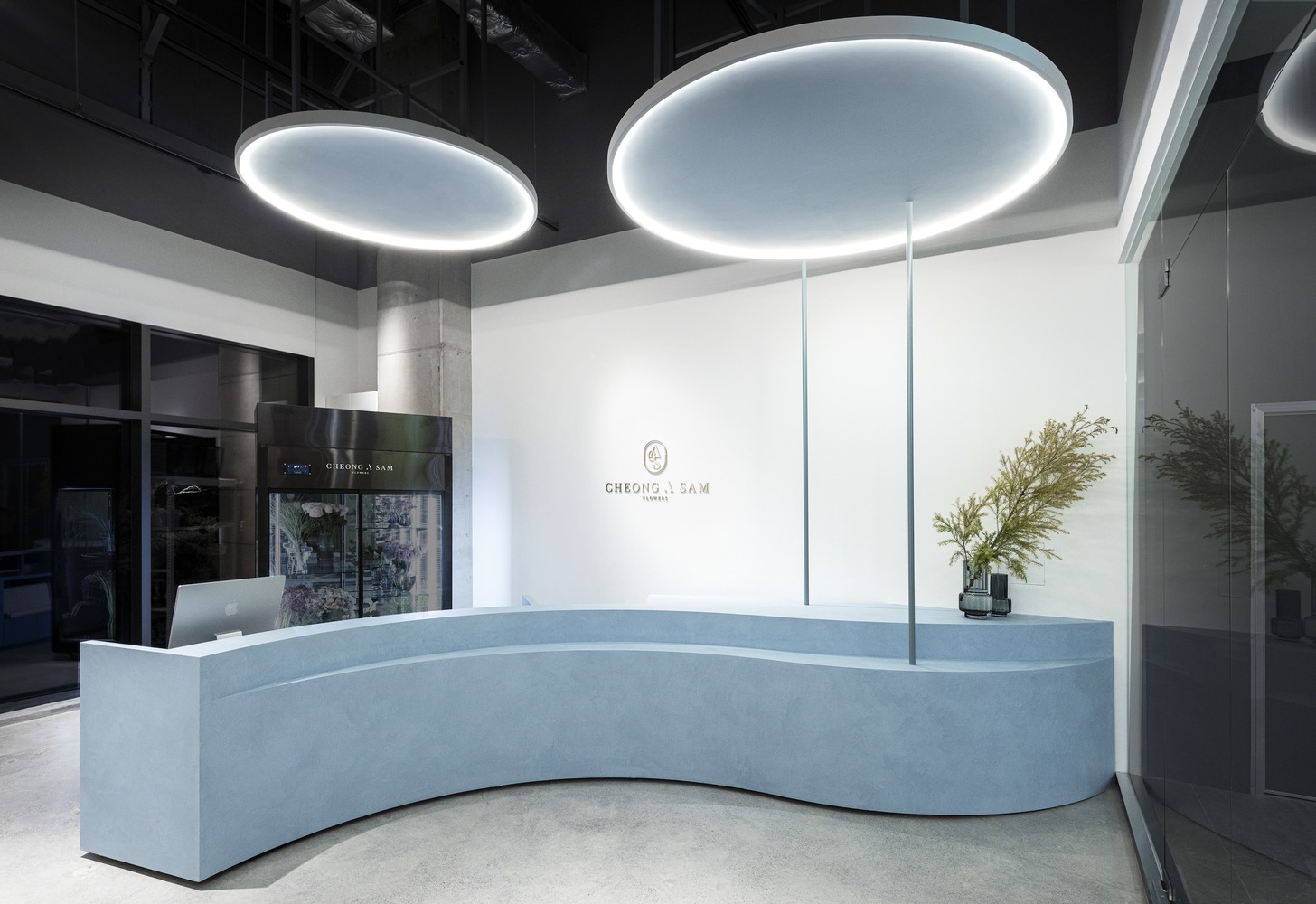 RVMN,花店設計案例,58㎡,花店設計,鮮花店,韓國,國外花店,極簡花店,京畿道,極簡主義