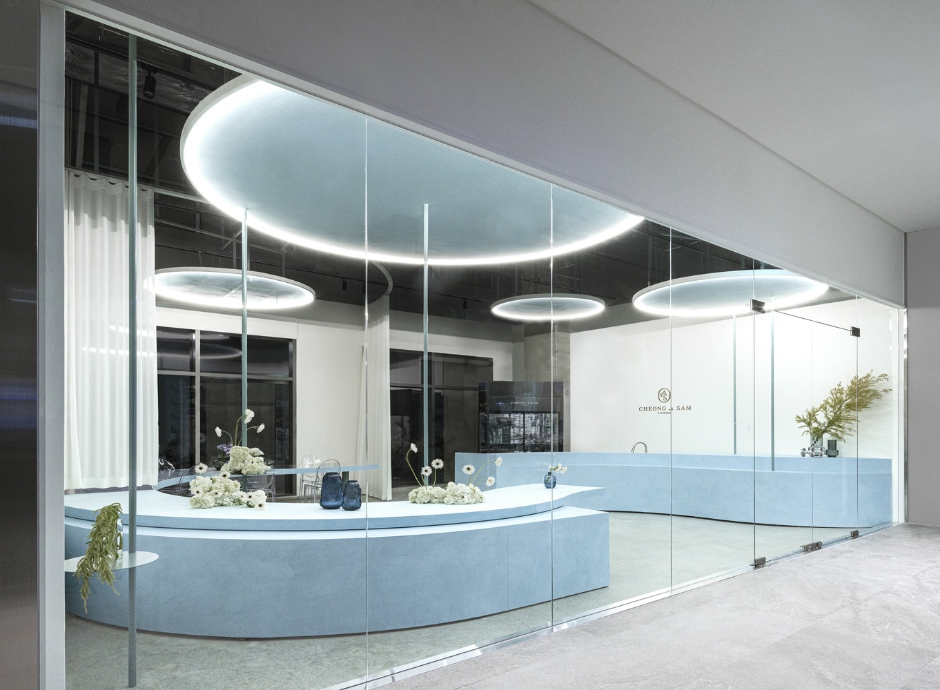 RVMN,花店設計案例,58㎡,花店設計,鮮花店,韓國,國外花店,極簡花店,京畿道,極簡主義