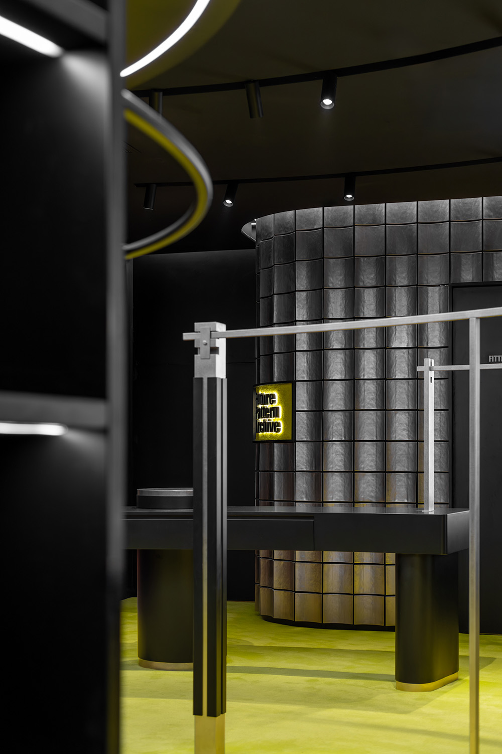 時裝店設計,零售店設計,服裝店設計,服飾零售店設計,時裝店設計案例,時裝店設計方案,上海,重慶,成都,西安,FPA四城四景以單一材質搭建品牌脈絡,永創設計