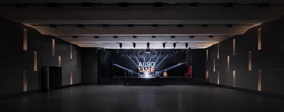 酒吧設計,多功能空間設計,舞台酒吧空間,文化沙龍空間,佛山,ALSOLIVE空間設計,野路建築設計