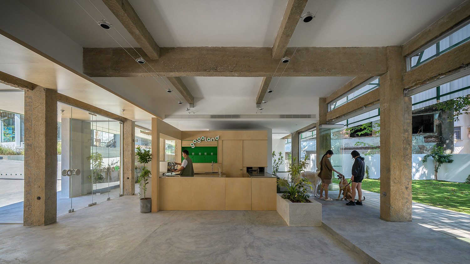 寵物店設計,社區寵物店設計,商店設計,寵物店設計案例,寵物店設計方案,寵物店裝修,惠州,惠州gogoland探尋人寵的理想社區空間,Informal異規設計