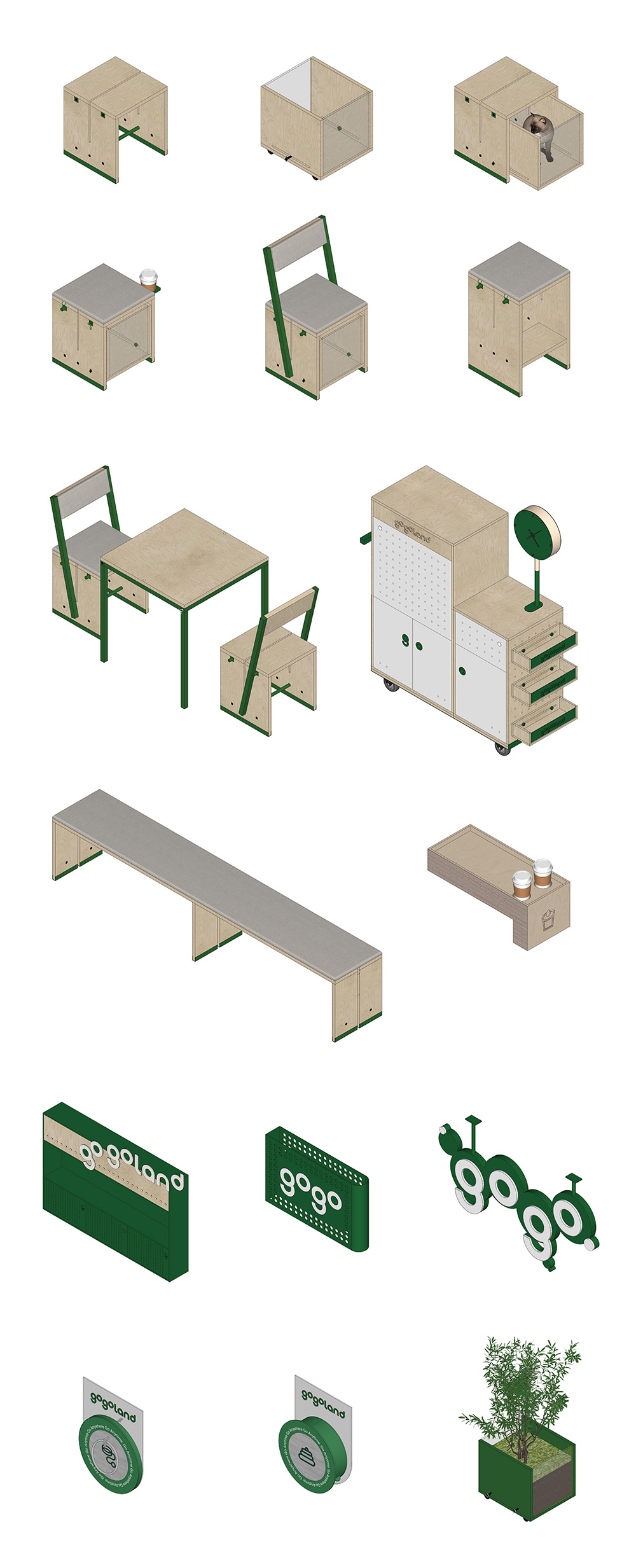 寵物店設計,社區寵物店設計,商店設計,寵物店設計案例,寵物店設計方案,寵物店裝修,惠州,惠州gogoland探尋人寵的理想社區空間,Informal異規設計