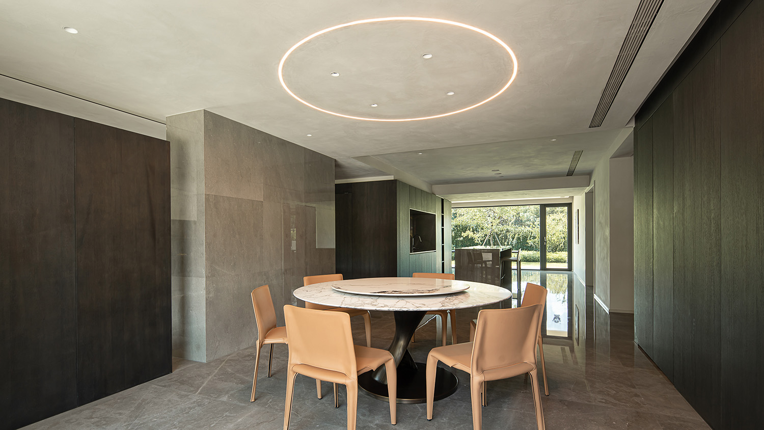 1000㎡別墅設計,1000㎡,別墅設計案例,別墅設計方案,別墅裝修,庭院別墅設計,住宅設計,微水泥,杭州,杭州西湖高爾夫別墅,時上建築/沈墨