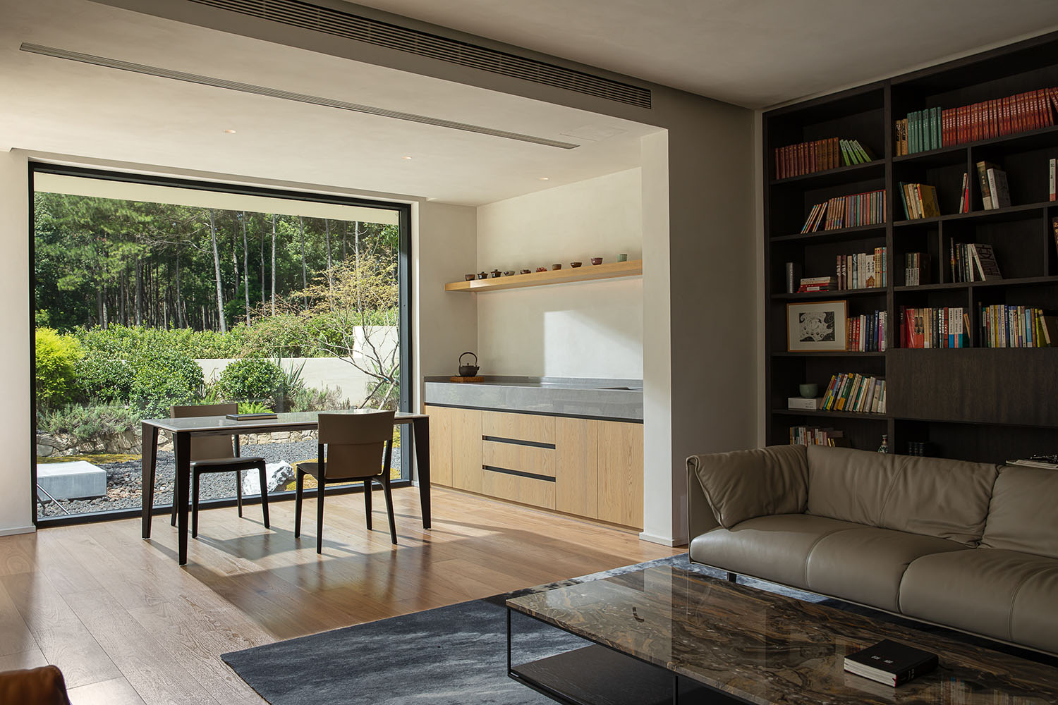 1000㎡別墅設計,1000㎡,別墅設計案例,別墅設計方案,別墅裝修,庭院別墅設計,住宅設計,微水泥,杭州,杭州西湖高爾夫別墅,時上建築/沈墨