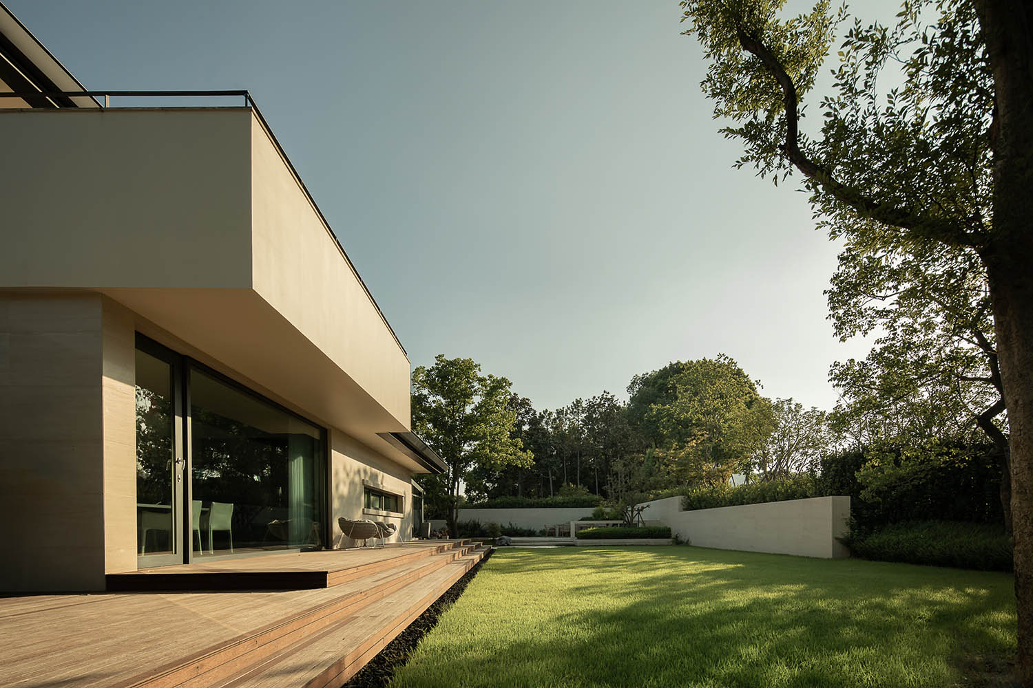 1000㎡別墅設計,1000㎡,別墅設計案例,別墅設計方案,別墅裝修,庭院別墅設計,住宅設計,微水泥,杭州,杭州西湖高爾夫別墅,時上建築/沈墨