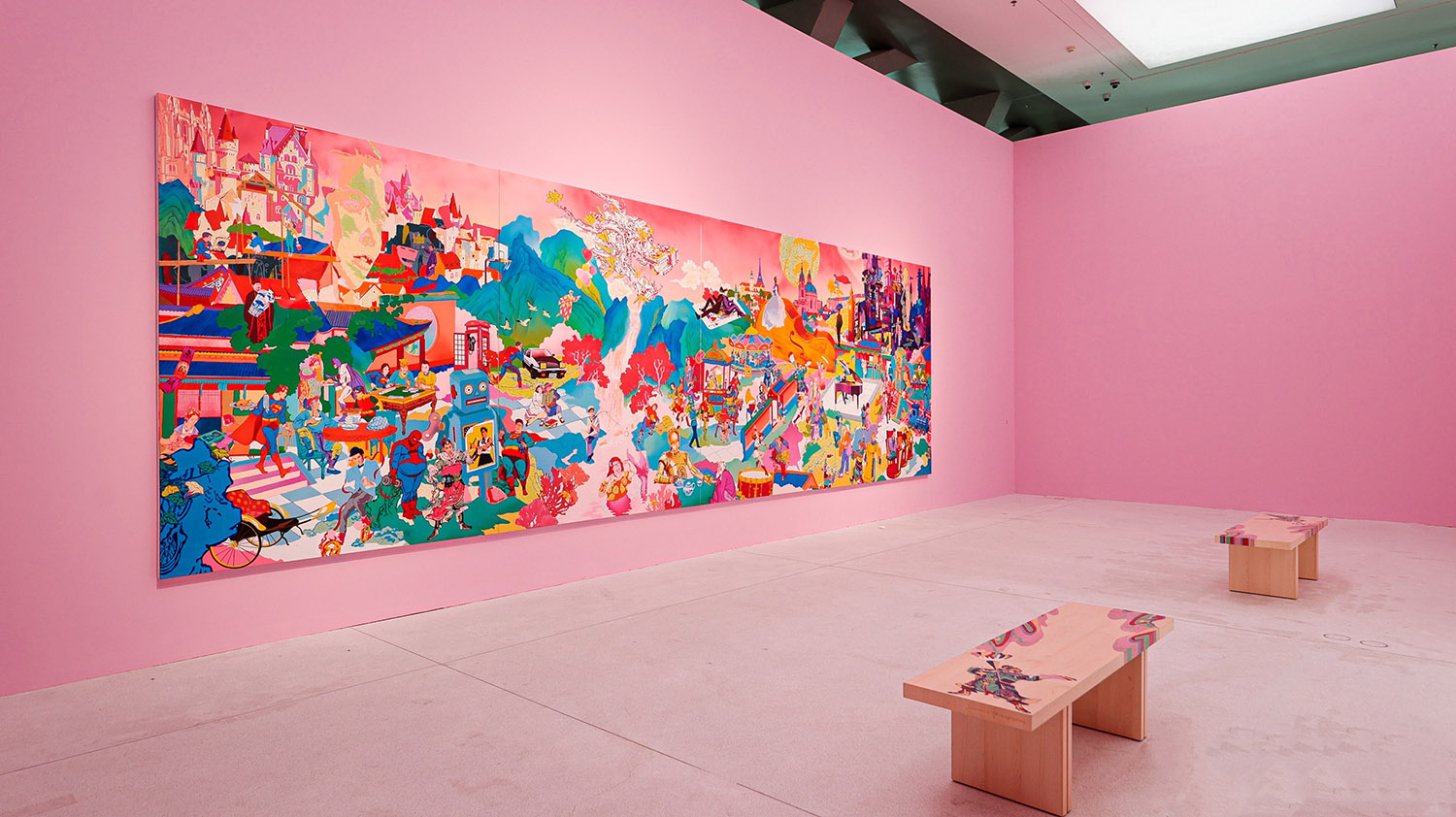 家具設計,藝術家具設計,家具設計案例,藝術品家具,藝術長凳,深圳,萬象與留白,融合萬象的功能性藝術家具,異開設計,泡泡藝廊