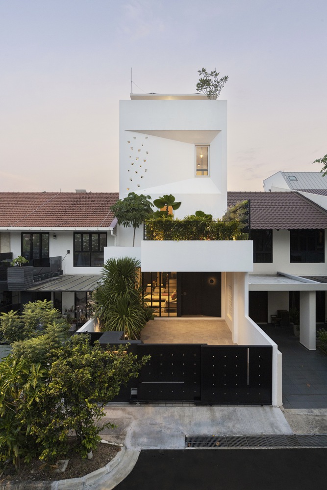 別墅設計,Carpenter's Workshop,別墅設計案例,別墅設計方案,別墅裝修,聯排別墅,新加坡,聯排別墅設計