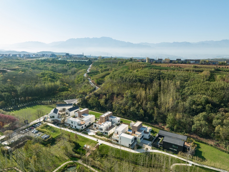 民宿設計,民宿改造設計,農民房改造民宿設計,民宿設計案例,民宿設計方案,鄉村民宿設計,民宿咖啡廳,西安藍田將軍故裏疙瘩村民宿,西安藍田,集木德空間設計