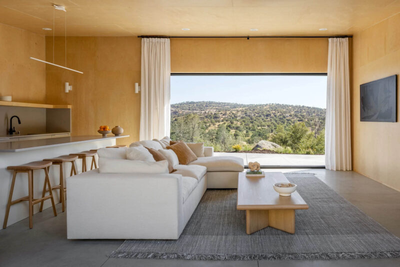 PPAA | 美國加利福尼亞全開放式極簡山景別墅