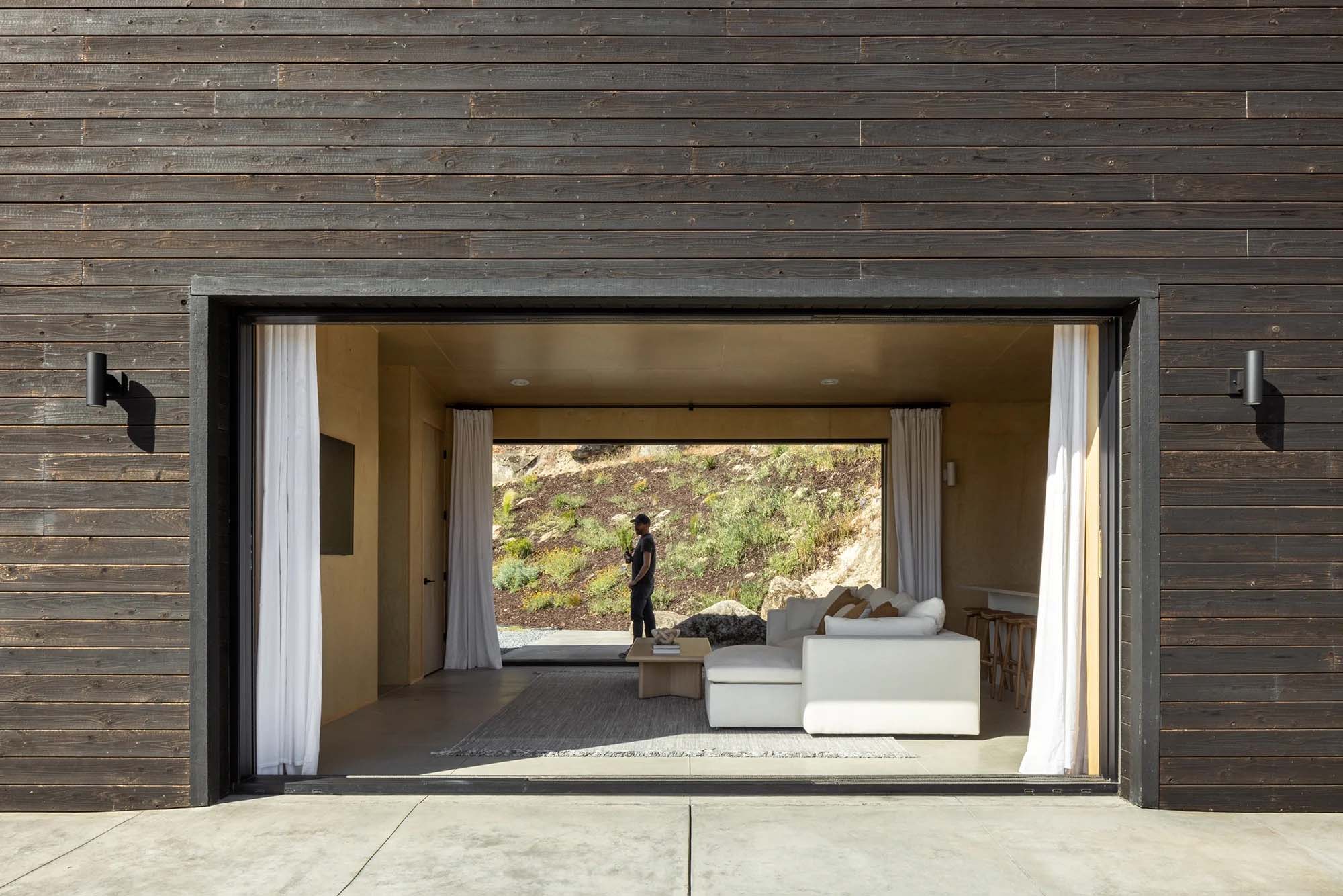 PPAA,美國,別墅設計案例,別墅設計,全開放式,別墅裝修效果圖,原木色,極簡主義