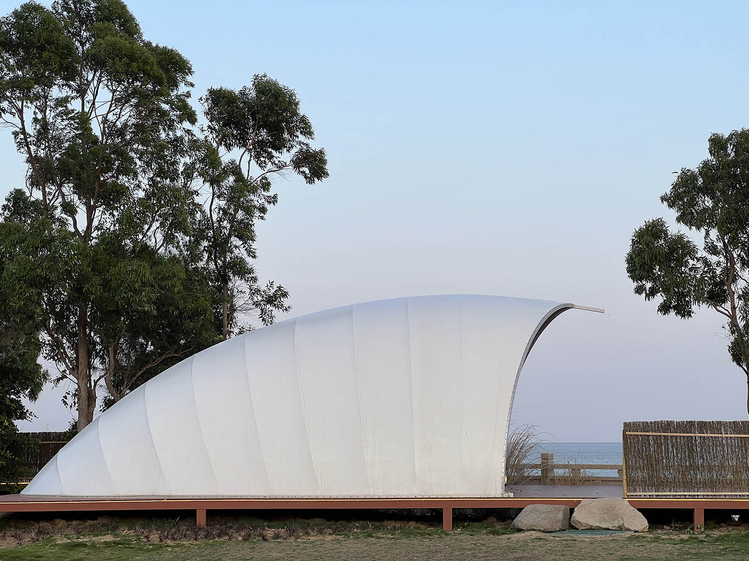 公共空間設計,沙灘海岸線景觀設計,景觀設計,文旅空間設計,泉州,盤扣樂風“三灣”文旅,問渠建築設計