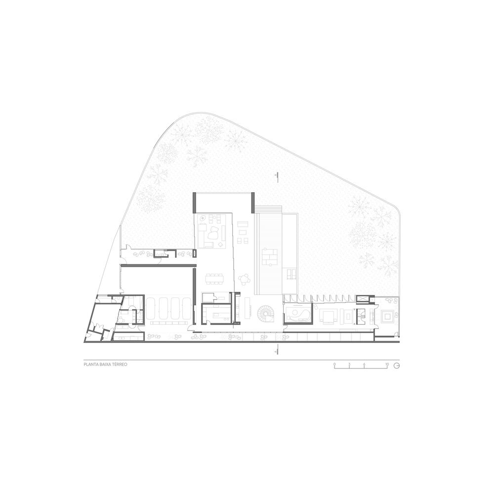 Gui Mattos,住宅設計,別墅設計案例,巴西,開放式別墅,庭院景觀別墅,1414 m²
