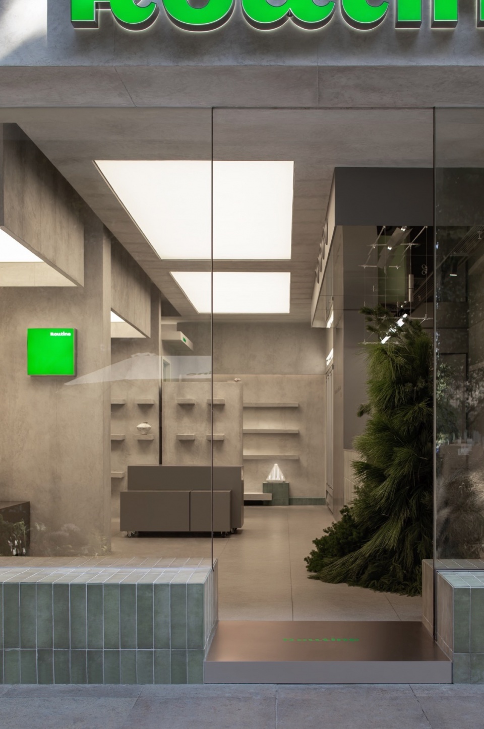 花店設計,花藝空間,商店設計,花店設計案例,花店設計方案,花店裝修,街邊花店設計,杭州Routine花店,杭州,椿山設計