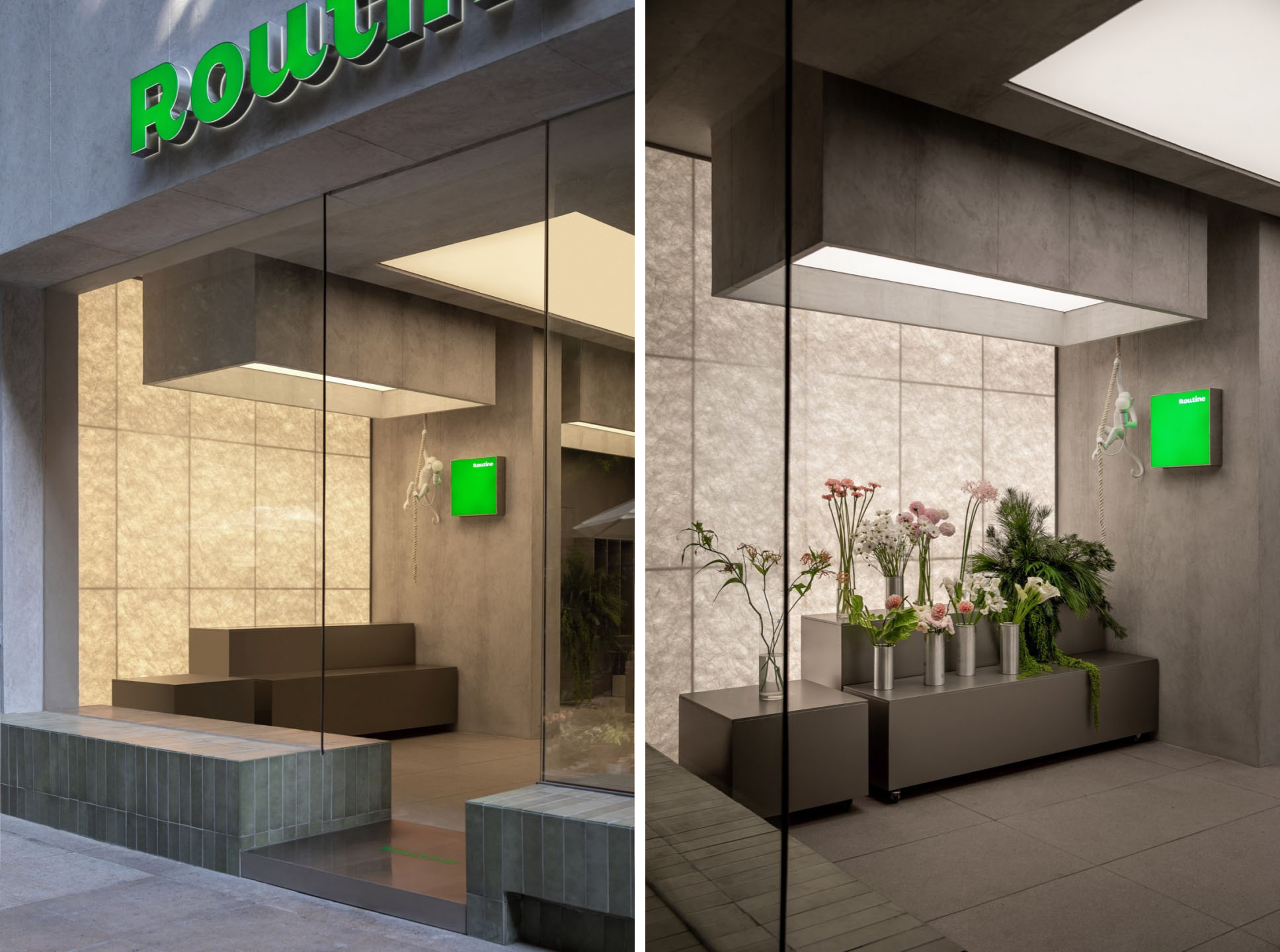 花店設計,花藝空間,商店設計,花店設計案例,花店設計方案,花店裝修,街邊花店設計,杭州Routine花店,杭州,椿山設計