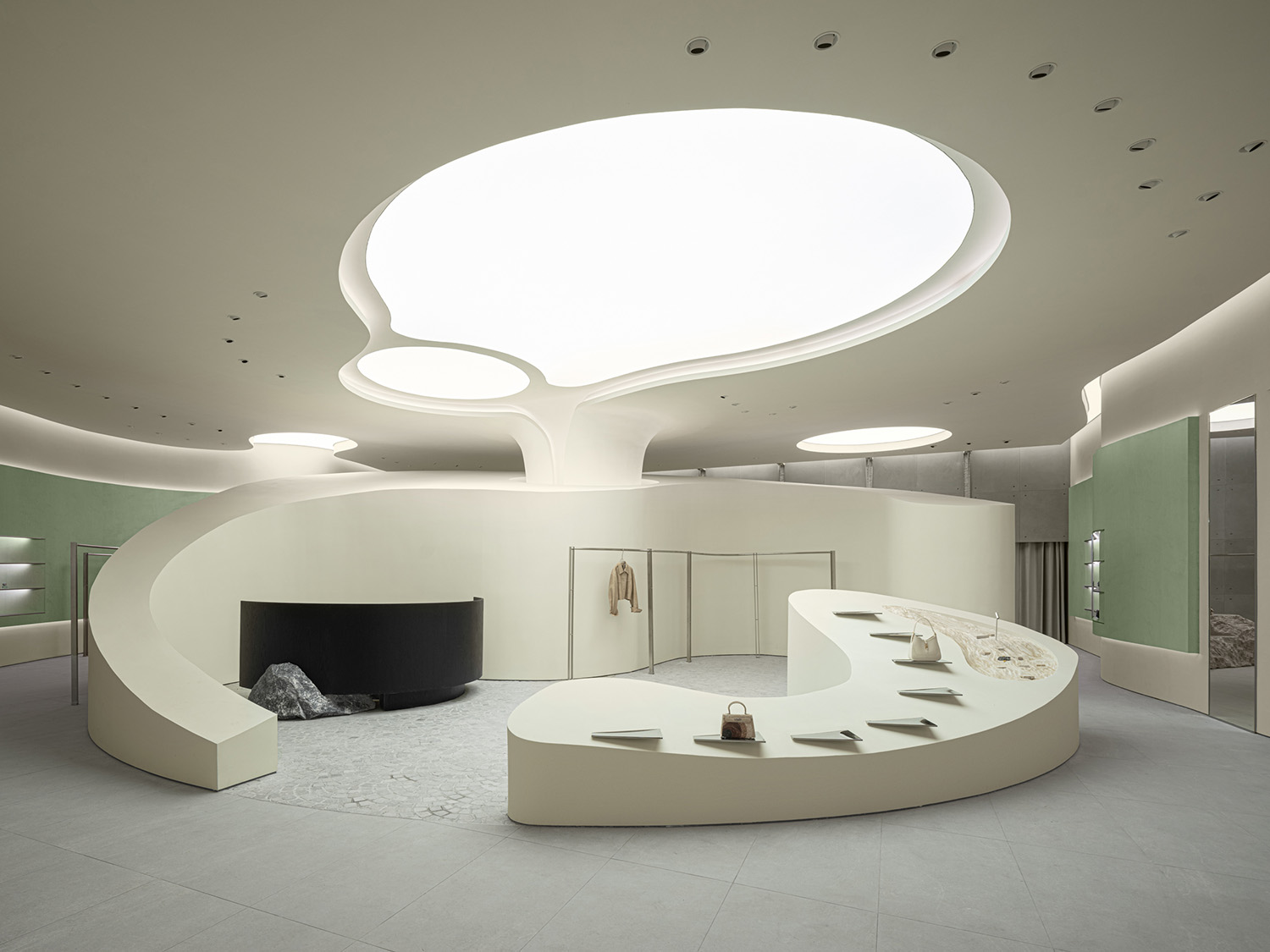 買手店設計,設計師買手店,服裝買手店設計,商業空間設計,時裝店設計,零售店設計,買手店設計案例,武漢,SANCHOO設計師買手店,ATMOSPHERE氣象建築