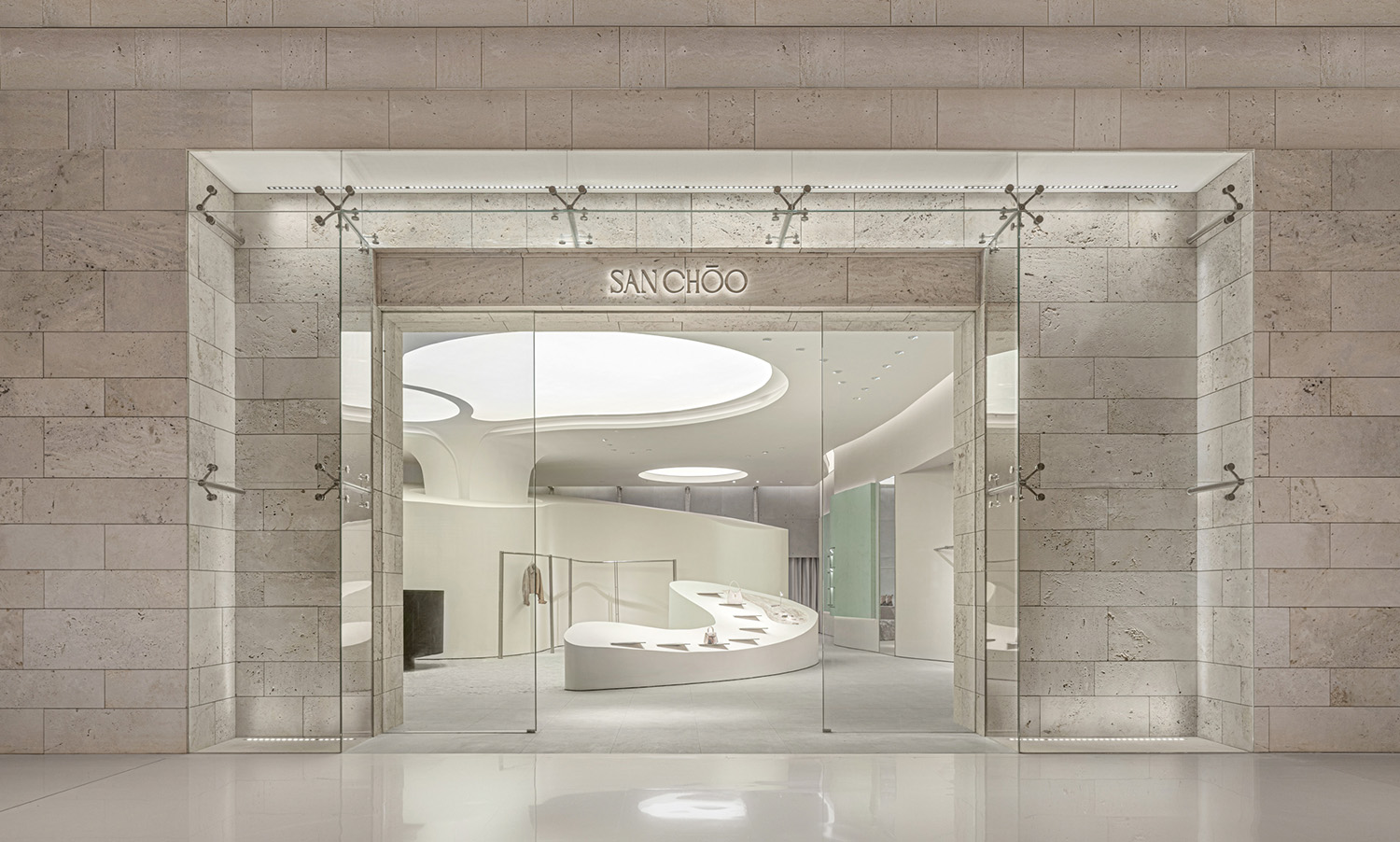 買手店設計,設計師買手店,服裝買手店設計,商業空間設計,時裝店設計,零售店設計,買手店設計案例,武漢,SANCHOO設計師買手店,ATMOSPHERE氣象建築