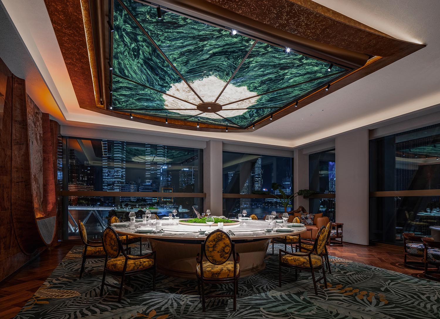 餐廳設計,高檔餐廳設計,宴會餐廳設計,餐廳設計方案,餐廳設計案例,上海浦江淮宴餐廳,上海,元熙創意設計,段元