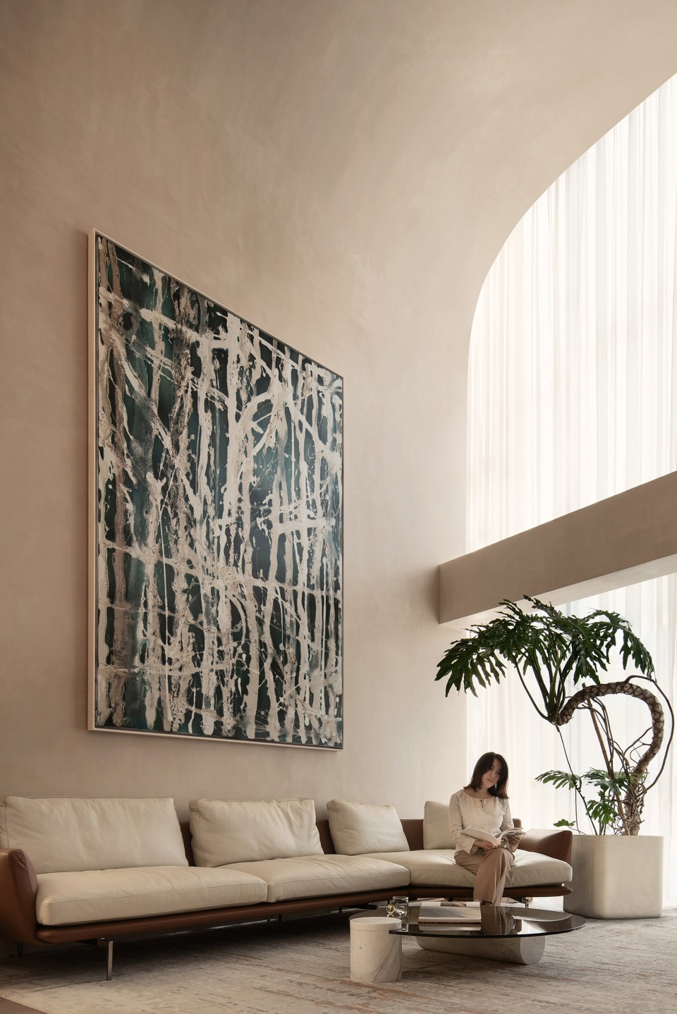 265㎡複式設計,265㎡,頂層複式設計,複式設計案例,複式設計方案,現代風格複式設計,住宅設計,家裝設計,上海,外灘頂層複式私宅改造,方居建築設計