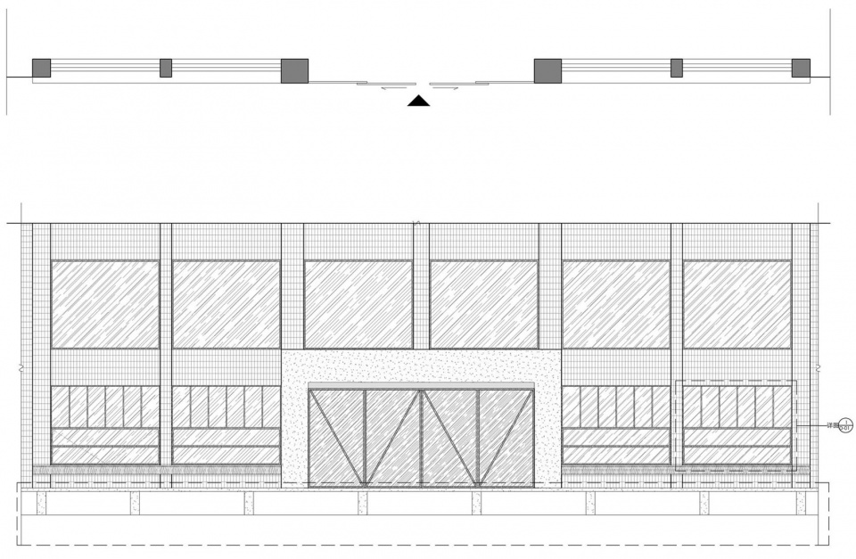 咖啡廳設計,開放式咖啡廳設計,商店設計,咖啡廳設計案例,咖啡廳設計方案,多功能空間設計,路演空間,上海屋簷之下,上海,直距建築設計