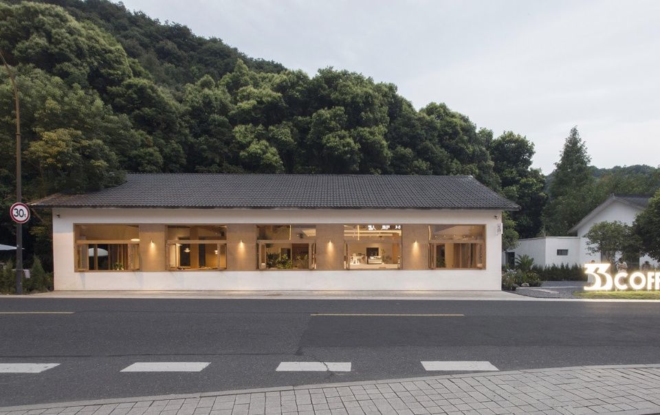 咖啡廳設計案例,咖啡廳設計方案,咖啡店設計,咖啡館設計,森係咖啡廳設計,開放式咖啡廳設計,杭州,33 COFFEE,壹山設計