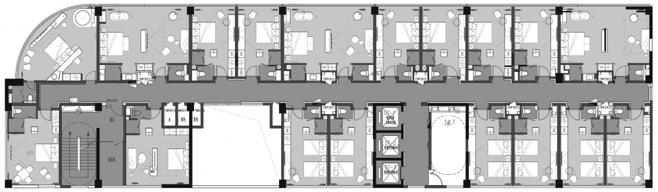 精品酒店,度假酒店,酒店設計案例,酒店設計方案,度假酒店設計方案,設計酒店,酒店設計,酒店裝修,長沙,肆月叁日酒店,尺鍍美學