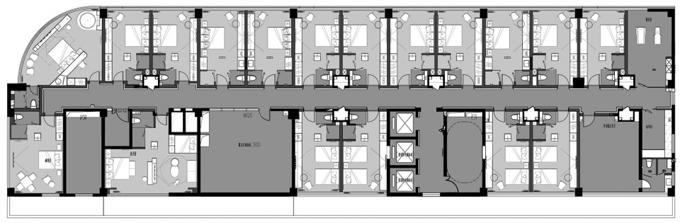 精品酒店,度假酒店,酒店設計案例,酒店設計方案,度假酒店設計方案,設計酒店,酒店設計,酒店裝修,長沙,肆月叁日酒店,尺鍍美學