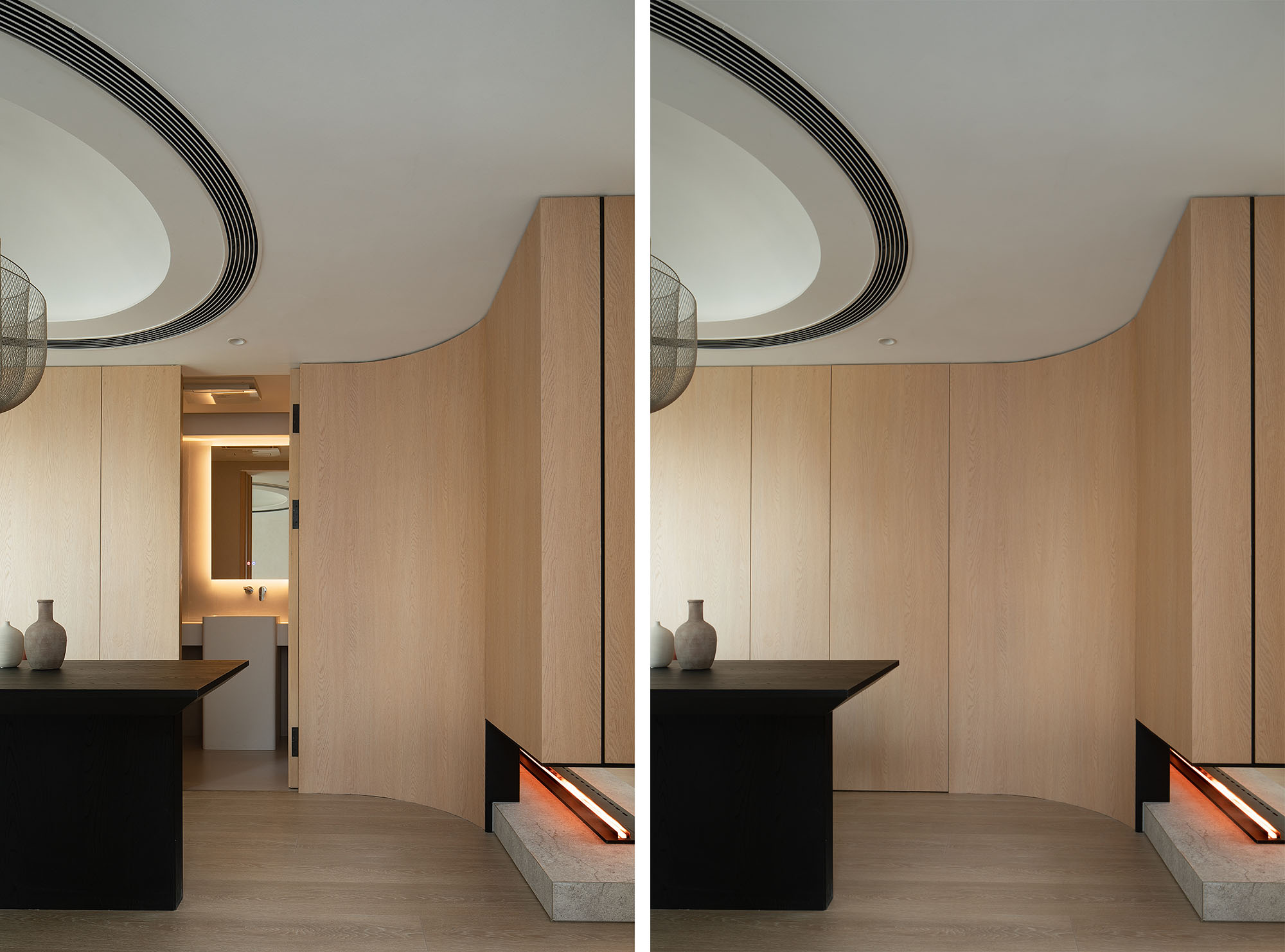 140㎡住宅設計,140㎡,住宅設計案例,住宅設計方案,家裝設計,住宅設計,現代風格住宅設計,極簡風格住宅設計,蘇州,綠玻森林裏的新生,一野設計