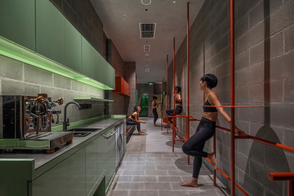 健身房設計,健身房設計案例,健身房設計方案,健身房裝修,健身空間設計,小型健身房設計,The Body Lab 北京嘉裏中心店,北京,空間站建築師事務所