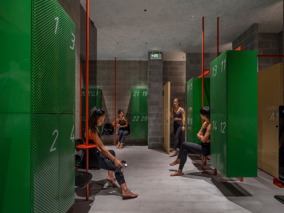 健身房設計,健身房設計案例,健身房設計方案,健身房裝修,健身空間設計,小型健身房設計,The Body Lab 北京嘉裏中心店,北京,空間站建築師事務所